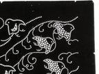 Antique Japanese Katagami Paper Kimono Stencil Katazome Chidori Plover Bird A845
