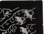 Antique Japanese Katagami Paper Kimono Stencil Katazome Chidori Plover Bird A845