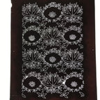 Antique Japanese Katagami Paper Kimono Stencil Katazome Chrysanthemum Base C942