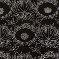 Antique Japanese Katagami Paper Kimono Stencil Katazome Chrysanthemum Base C942