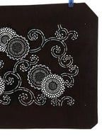 Antique Japanese Katagami Paper Kimono Stencil Katazome Chrysanthemum Kiku A658