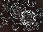 Antique Japanese Katagami Paper Kimono Stencil Katazome Chrysanthemum Kiku A658