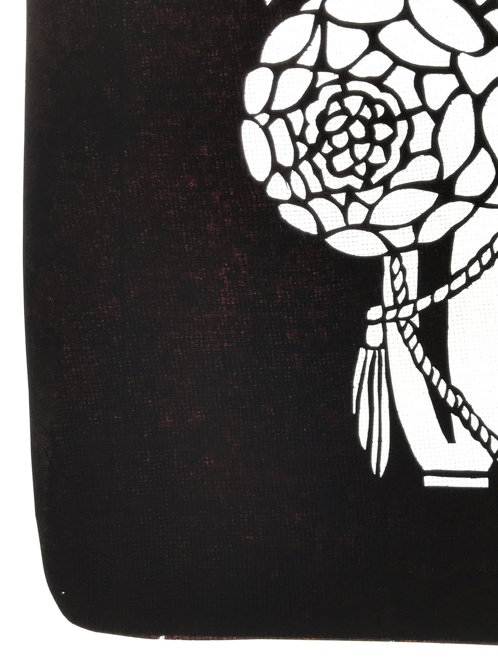 Antique Japanese Katagami Paper Kimono Stencil Katazome Chrysanthemum Kiku A776