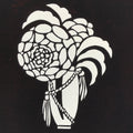 Antique Japanese Katagami Paper Kimono Stencil Katazome Chrysanthemum Kiku A776