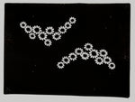 Antique Japanese Katagami Paper Kimono Stencil Katazome Chrysanthemum Kiku A839