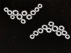 Antique Japanese Katagami Paper Kimono Stencil Katazome Chrysanthemum Kiku A839