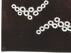 Antique Japanese Katagami Paper Kimono Stencil Katazome Chrysanthemum Kiku A839