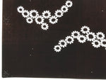 Antique Japanese Katagami Paper Kimono Stencil Katazome Chrysanthemum Kiku A839
