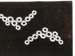 Antique Japanese Katagami Paper Kimono Stencil Katazome Chrysanthemum Kiku A839