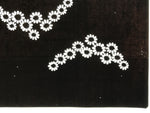 Antique Japanese Katagami Paper Kimono Stencil Katazome Chrysanthemum Kiku A839