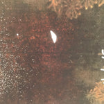 Antique Japanese Katagami Paper Kimono Stencil Katazome Chrysanthemum Kiku C915