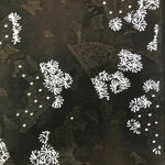 Antique Japanese Katagami Paper Kimono Stencil Katazome Chrysanthemum Kiku C915