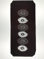 Antique Japanese Katagami Paper Kimono Stencil Katazome Chrysanthemums Kiku A804