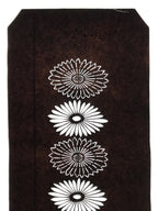 Antique Japanese Katagami Paper Kimono Stencil Katazome Chrysanthemums Kiku A804