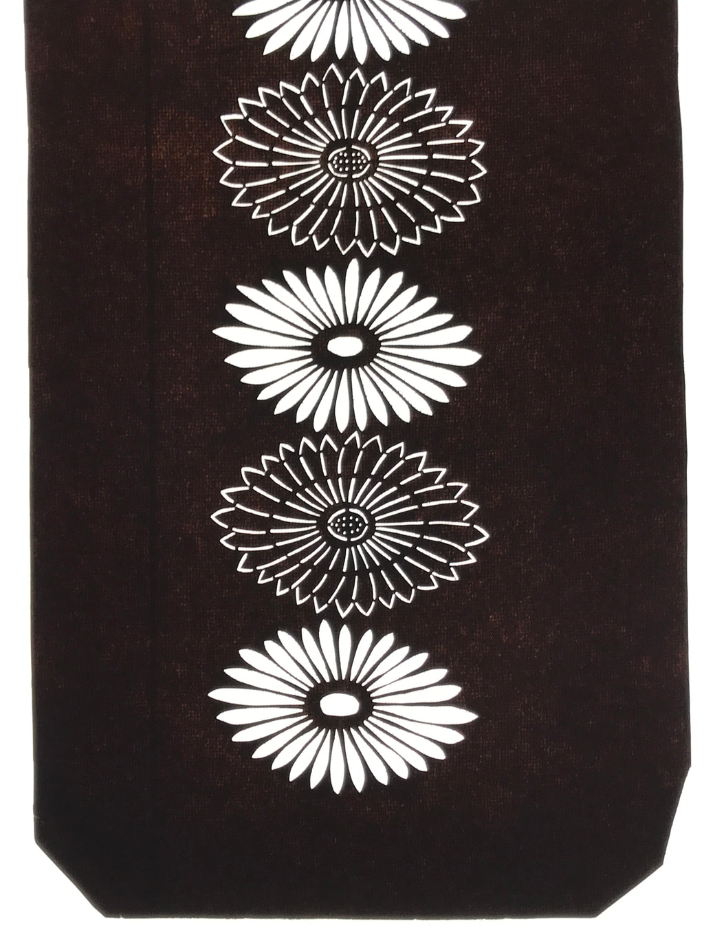 Antique Japanese Katagami Paper Kimono Stencil Katazome Chrysanthemums Kiku A804