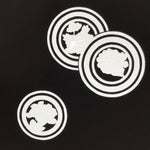 Antique Japanese Katagami Paper Kimono Stencil Katazome Circle Mon Pattern C935