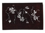 Antique Japanese Katagami Paper Kimono Stencil Katazome Clover Plant Design A877