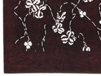 Antique Japanese Katagami Paper Kimono Stencil Katazome Clover Plant Design A877