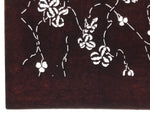 Antique Japanese Katagami Paper Kimono Stencil Katazome Clover Plant Design A877