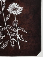 Antique Japanese Katagami Paper Kimono Stencil Katazome Daisies Hinagiku A798