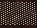 Antique Japanese Katagami Paper Kimono Stencil Katazome Diagonal Lines A876