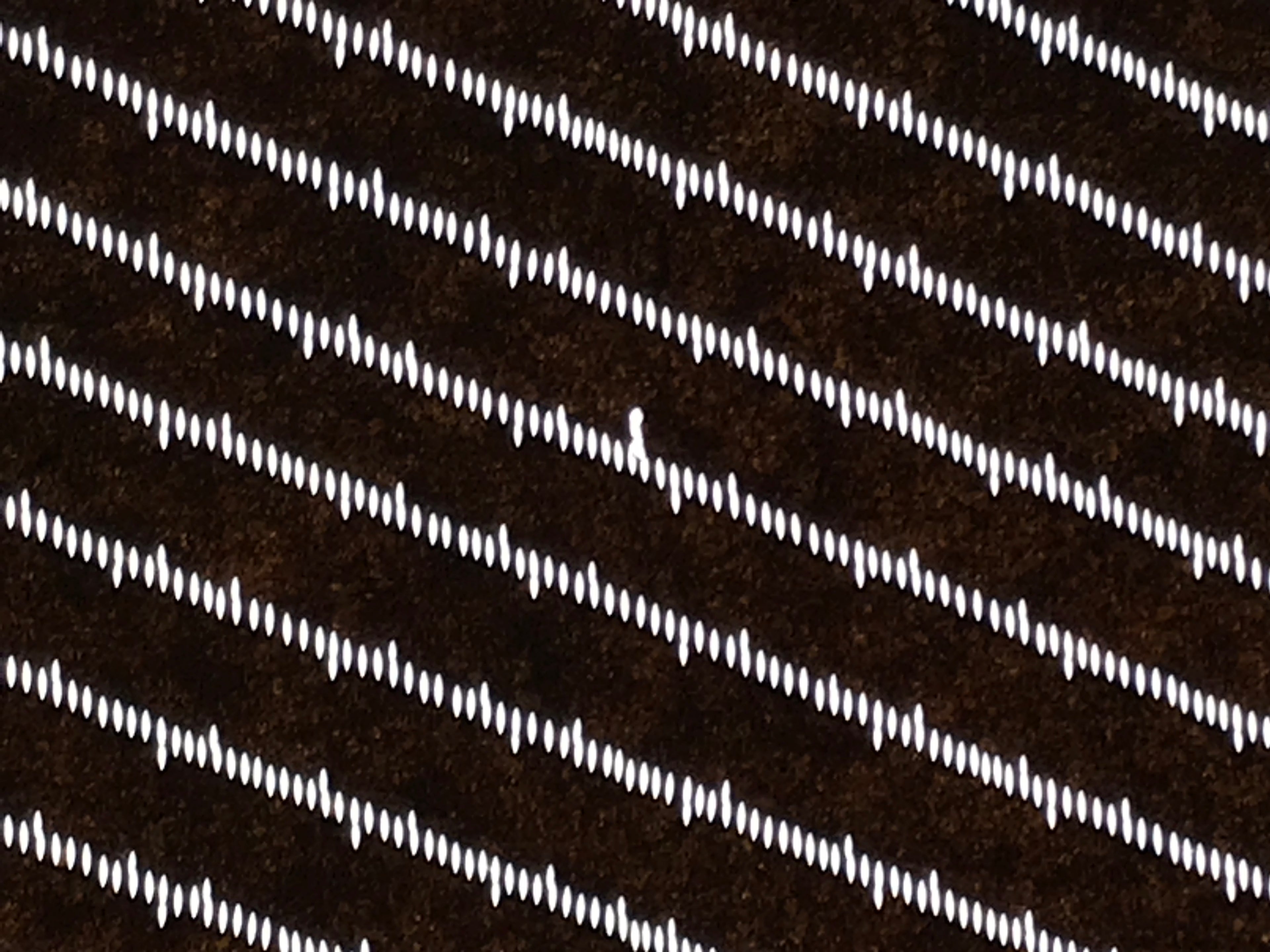 Antique Japanese Katagami Paper Kimono Stencil Katazome Diagonal Lines A876