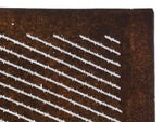 Antique Japanese Katagami Paper Kimono Stencil Katazome Diagonal Lines A876