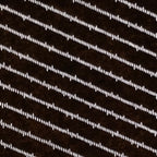 Antique Japanese Katagami Paper Kimono Stencil Katazome Diagonal Lines A876