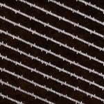 Antique Japanese Katagami Paper Kimono Stencil Katazome Diagonal Lines A876