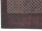 Antique Japanese Katagami Paper Kimono Stencil Katazome Diamond Pattern A838