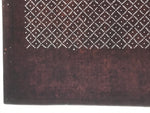 Antique Japanese Katagami Paper Kimono Stencil Katazome Diamond Pattern A838