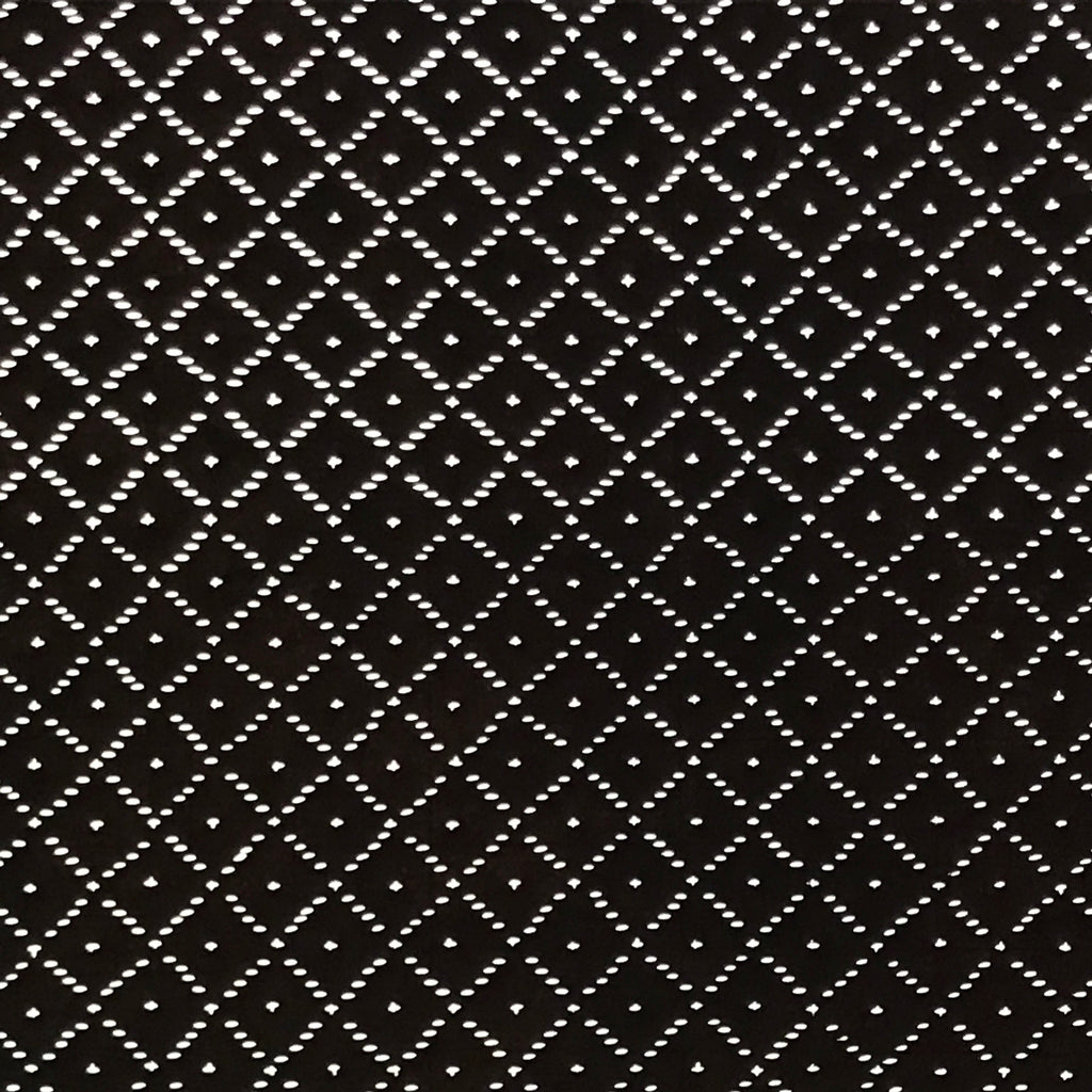 Antique Japanese Katagami Paper Kimono Stencil Katazome Diamond Pattern A838