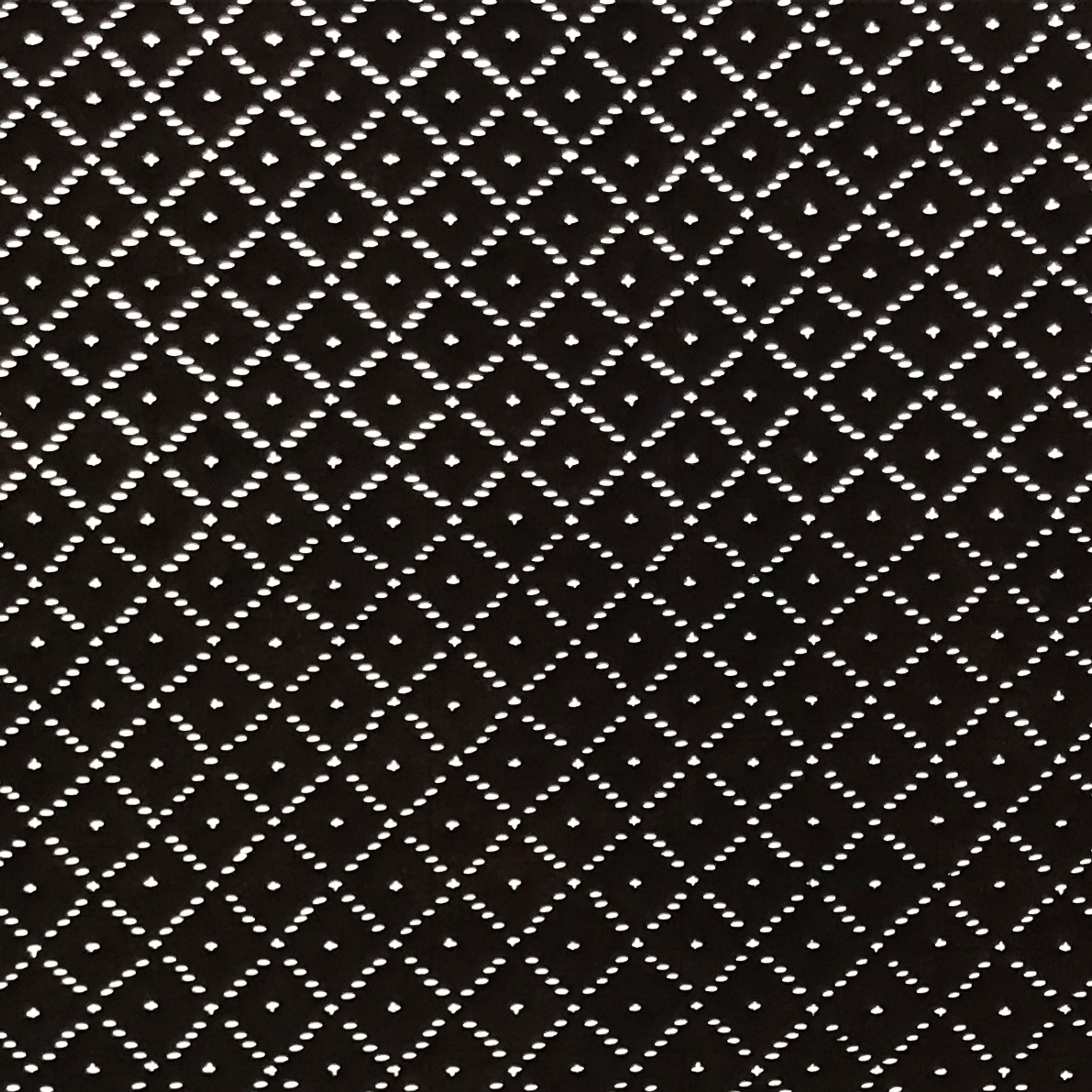 Antique Japanese Katagami Paper Kimono Stencil Katazome Diamond Pattern A838