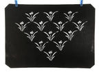 Antique Japanese Katagami Paper Kimono Stencil Katazome Floral Design A661