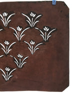 Antique Japanese Katagami Paper Kimono Stencil Katazome Floral Design A661