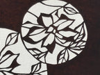 Antique Japanese Katagami Paper Kimono Stencil Katazome Floral Hana Flowers A780