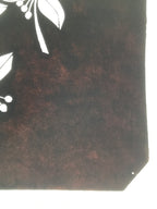 Antique Japanese Katagami Paper Kimono Stencil Katazome Floral Plant Design A767