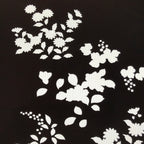 Antique Japanese Katagami Paper Kimono Stencil Katazome Floral Plant Design C932