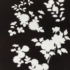 Antique Japanese Katagami Paper Kimono Stencil Katazome Floral Plant Design C932