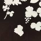 Antique Japanese Katagami Paper Kimono Stencil Katazome Floral Plant Design C933
