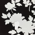Antique Japanese Katagami Paper Kimono Stencil Katazome Floral Plant Design C933