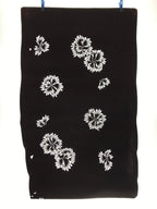 Antique Japanese Katagami Paper Kimono Stencil Katazome Flower Blooms C891