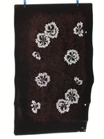 Antique Japanese Katagami Paper Kimono Stencil Katazome Flower Blooms C891