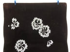 Antique Japanese Katagami Paper Kimono Stencil Katazome Flower Blooms C891