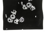 Antique Japanese Katagami Paper Kimono Stencil Katazome Flower Blooms C892