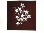 Antique Japanese Katagami Paper Kimono Stencil Katazome Flowers Design A886