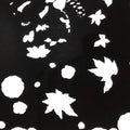 Antique Japanese Katagami Paper Kimono Stencil Katazome Flowers Design C910