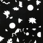 Antique Japanese Katagami Paper Kimono Stencil Katazome Flowers Design C911