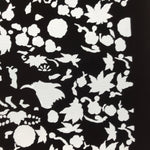 Antique Japanese Katagami Paper Kimono Stencil Katazome Flowers Design C913