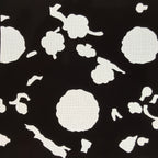 Antique Japanese Katagami Paper Kimono Stencil Katazome Flowers Leaves C912